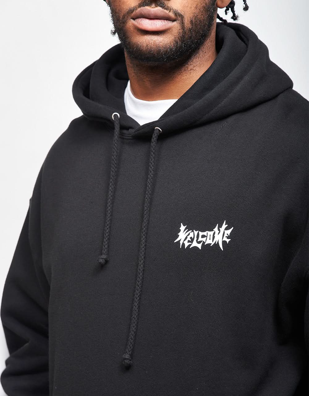 Welcome Baller Pullover Hoodie - Black - Image 4