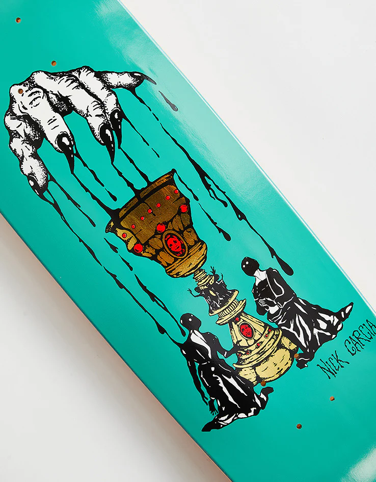 Welcome Garcia Chalice on Son of Boline Skateboard Deck - 8.8" - Image 2