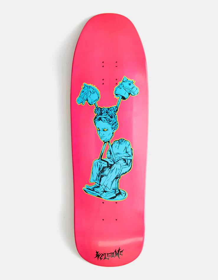 Welcome Hedo Rick on Gaia Skateboard Deck - 9.7"