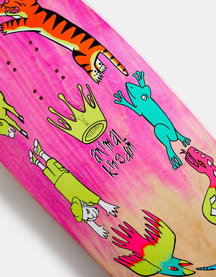 Welcome Miller Animal Kingdom on Gaia Skateboard Deck - 9.67" - Image 3