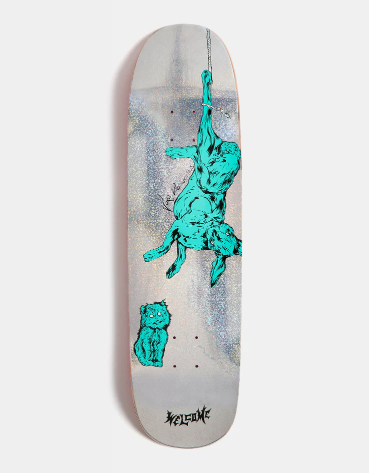 Welcome Nora Fairy Tale on Sphynx Skateboard Deck - 8.8"