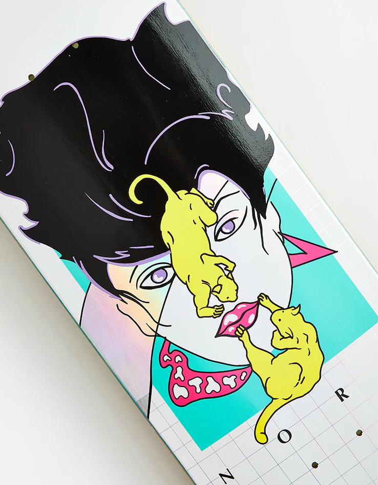 Welcome Nora Special Effects Skateboard Deck - 8.25" - Image 2