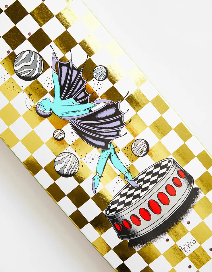 Welcome Reyes Dancer on Baculus 2.0 Skateboard Deck  - 9" - Image 2