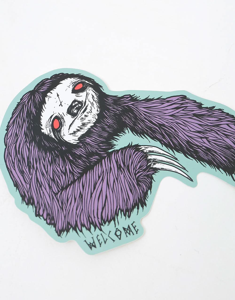 Welcome Sloth 6.5" Die-Cut Sticker - Image 2
