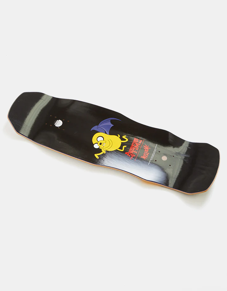 Welcome x Adventure Time Jake on Dark Lord Skateboard Deck - 9.75" - Image 3
