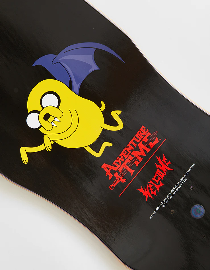 Welcome x Adventure Time Jake on Dark Lord Skateboard Deck - 9.75" - Image 4