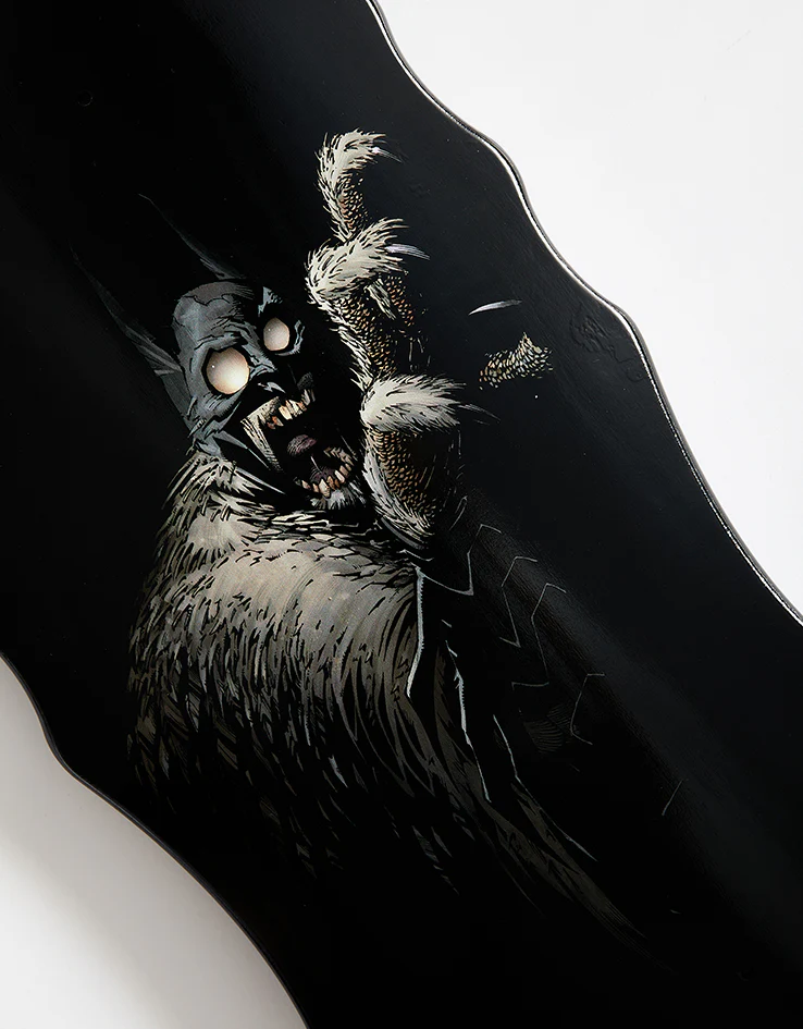 Welcome x Batman Batmonster 'Shadow Series' on Widow Skateboard Deck - 10" - Image 2