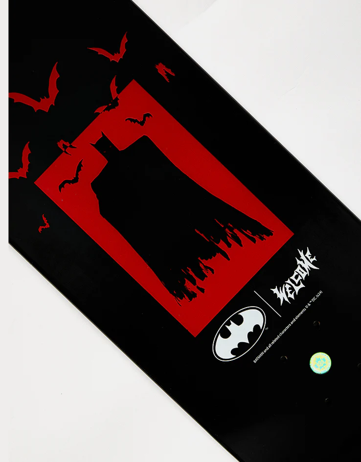 Welcome x Batman Batmonster 'Shadow Series' Skateboard Deck - 8.75" - Image 4