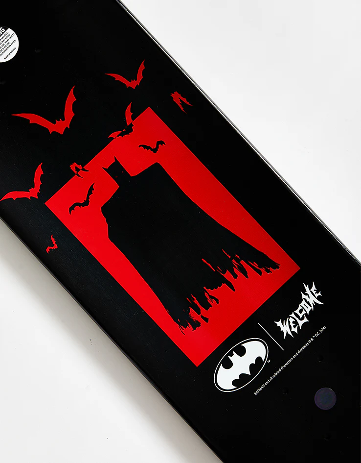 Welcome x Batman Joker 'Shadow Series' Skateboard Deck - 8" - Image 5