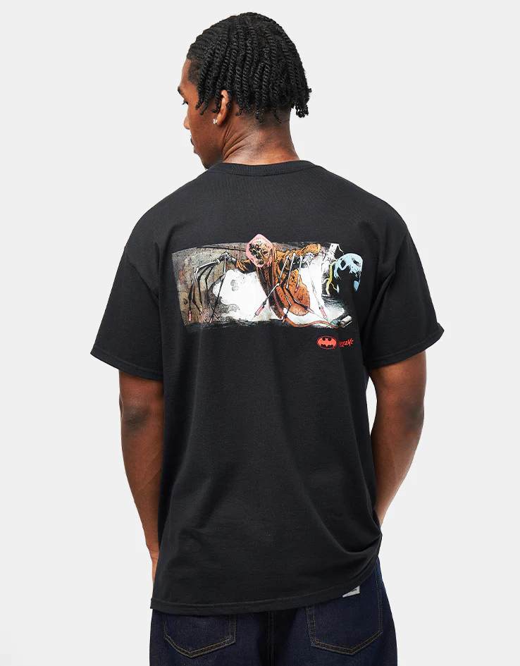 Welcome x Batman Unlikely Friends T-Shirt - Black - Image 2