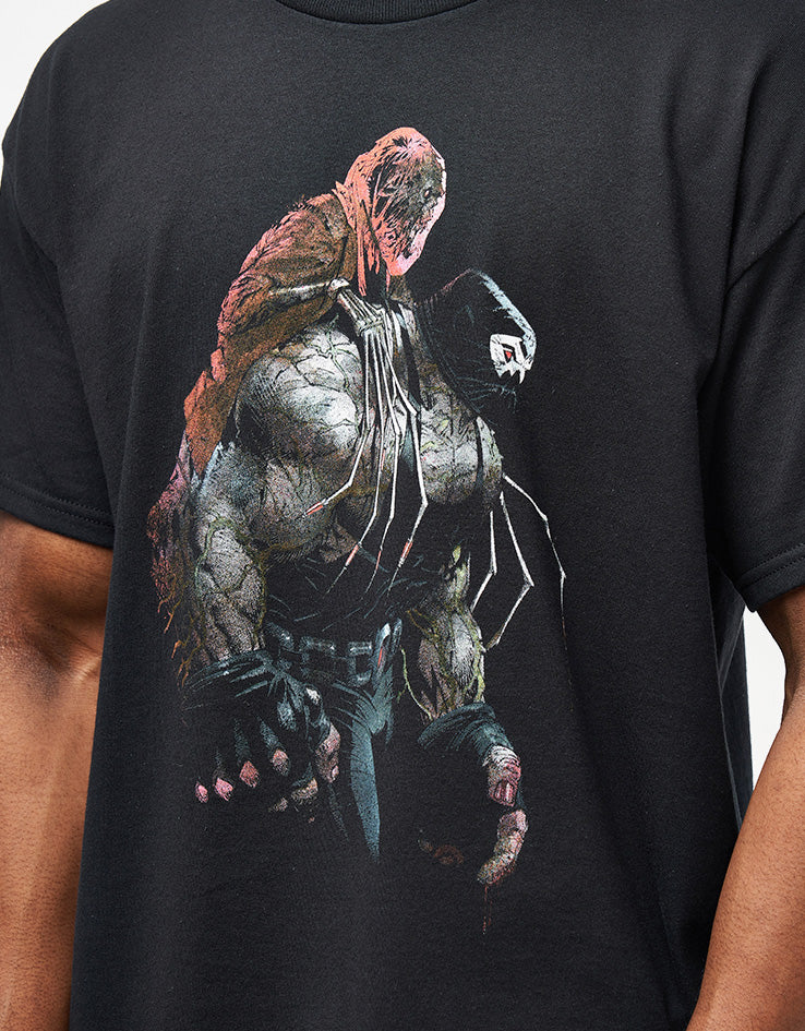 Welcome x Batman Unlikely Friends T-Shirt - Black - Image 3