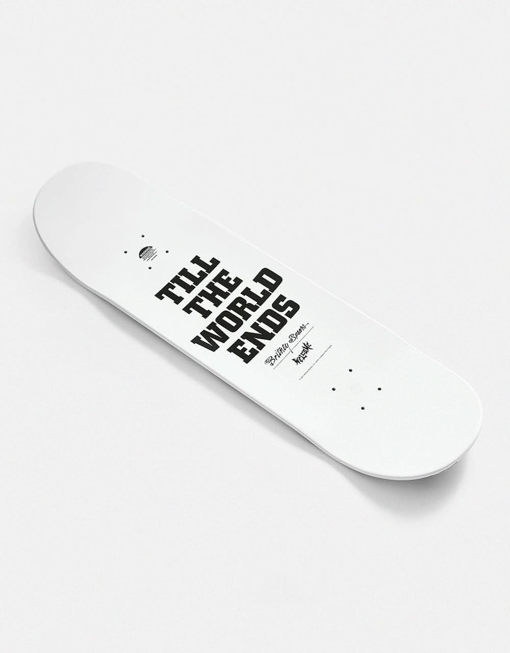 Welcome x Britney Spears Till The World Ends Skateboard Deck - 8.5" - Image 2