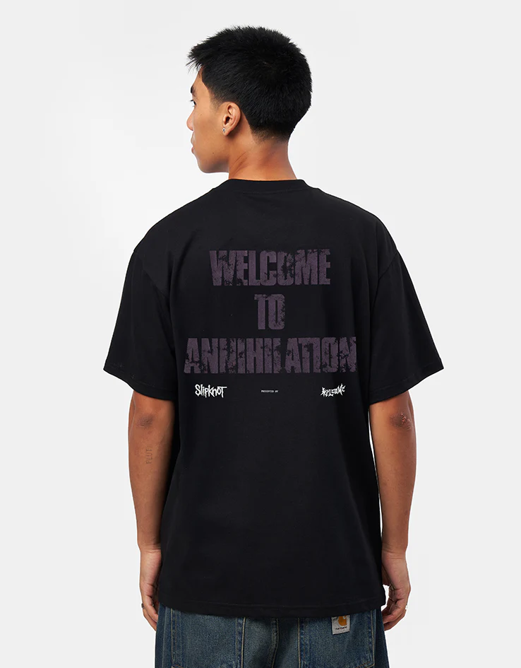 Welcome x Slipknot Annihilation T-Shirt - Black - Image 3