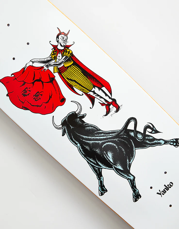 Welcome Yanko Matador on Panther Skateboard Deck - 9" - Image 2