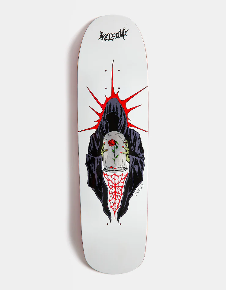 Welcome Yanko Wilted on Panther Skateboard Deck - 9"