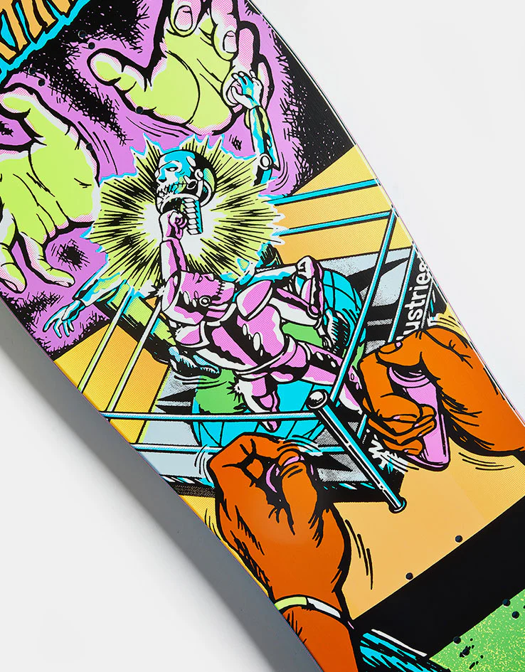 World Industries Martinez Rock'em Sock'em Skateboard Deck - 10.126" - Image 3