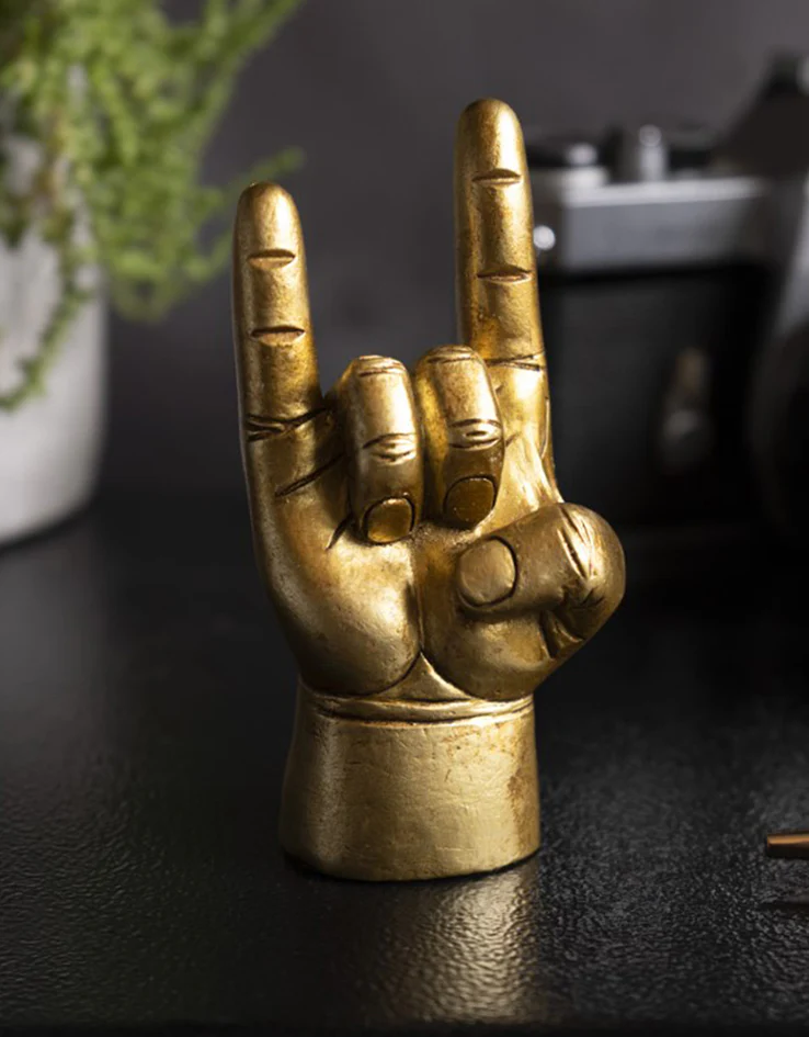 You Rock Good Luck Charm - Gold - Image 3