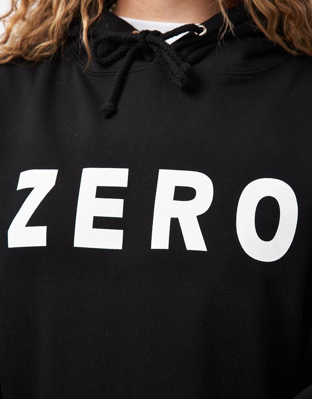 Zero Army Pullover Hoodie - Black/White - Image 7