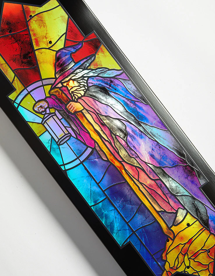 Zero Arunski Stained Glass Skateboard Deck - 8.5" - Image 2