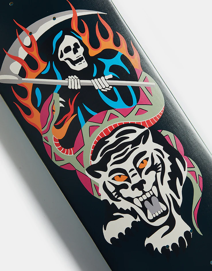 Zero Kanaan White Tiger Skateboard Deck - 8.5" - Image 3