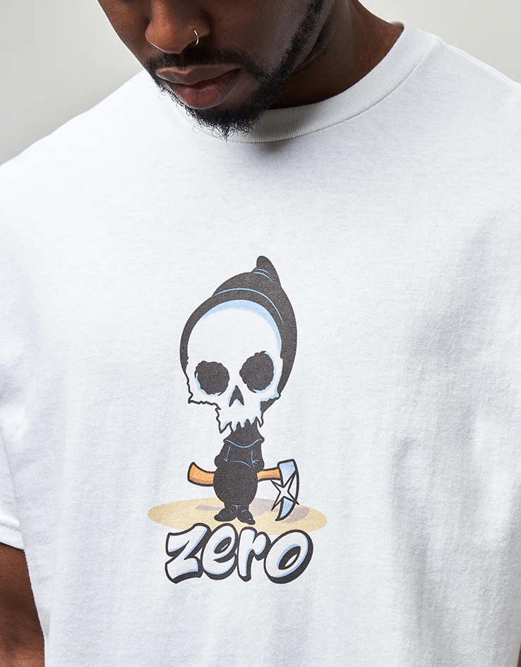 Zero Lil Reaper EXCLUSIVE T-Shirt - White - Image 3