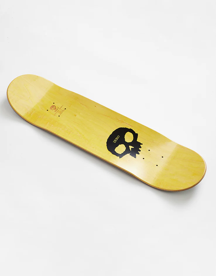 Zero Single Skull Skateboard Deck - Image 3