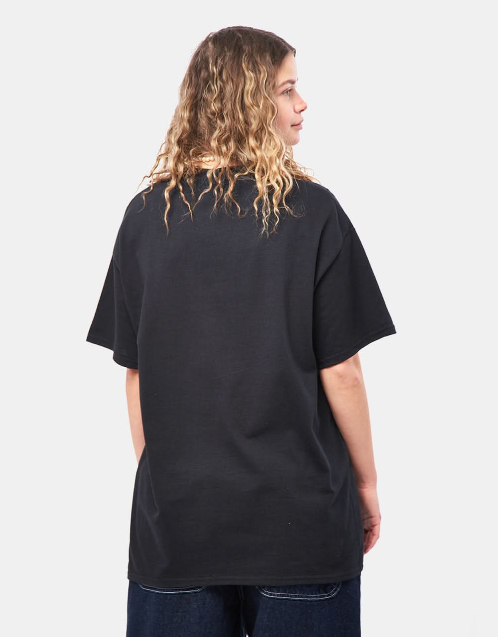 Zero Single Skull T-Shirt - Black/White - Image 5