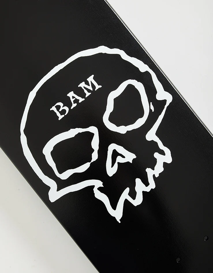 Zero x Bam Margera Single Skull Guest Skateboard Deck - Image 3