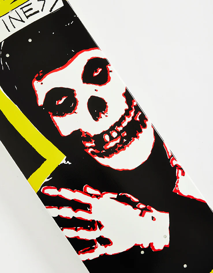 Zero x Misfits Horror Business GITD Skateboard Deck - 8.25" - Image 3
