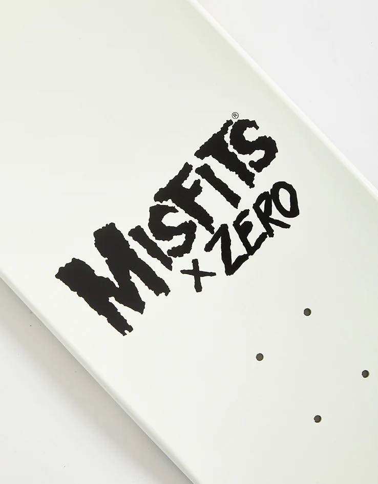 Zero x Misfits Horror Business GITD Skateboard Deck - 8.25" - Image 4